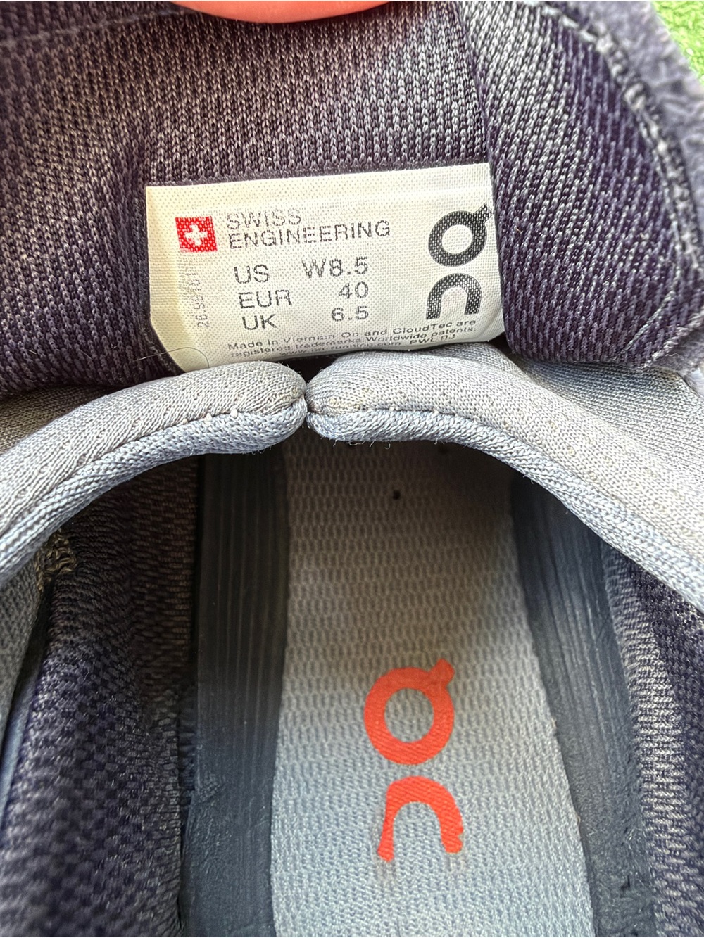 On Running Cloudnova Arctic/Navy Women’s Sneakers - Picture 8 of 12